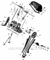 Engine - Cylinder Head, Rear - HD10
