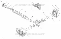 Drive - Rear Section - Final Drive Unit - XMR