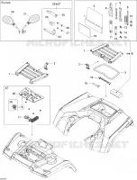 Front and Rear Trays XT