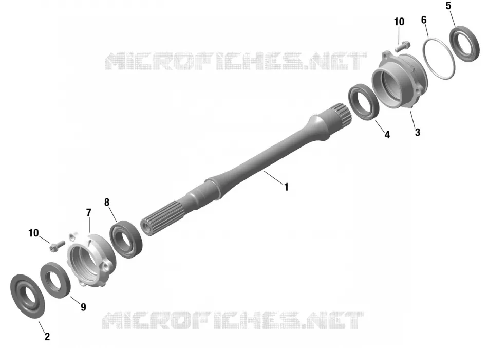 01- ROTAX - Drive Shaft