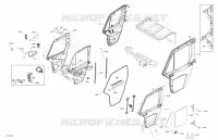 Enclosure Cab - HD10 - XT CAB - North America - Front Doors Section
