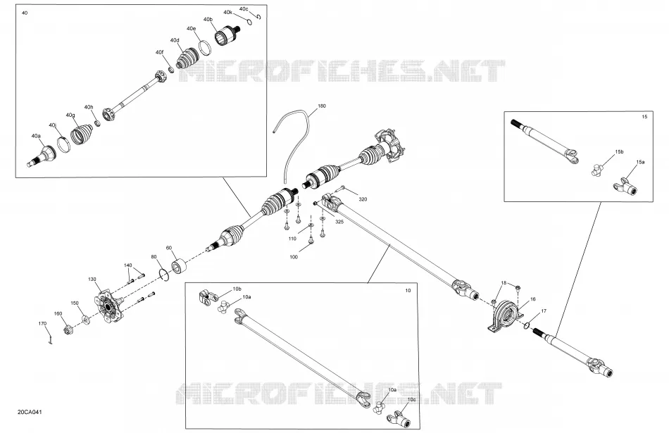 Drive - Front Section - Common Parts