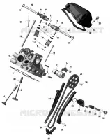 Rotax - Cylinder Head, Rear