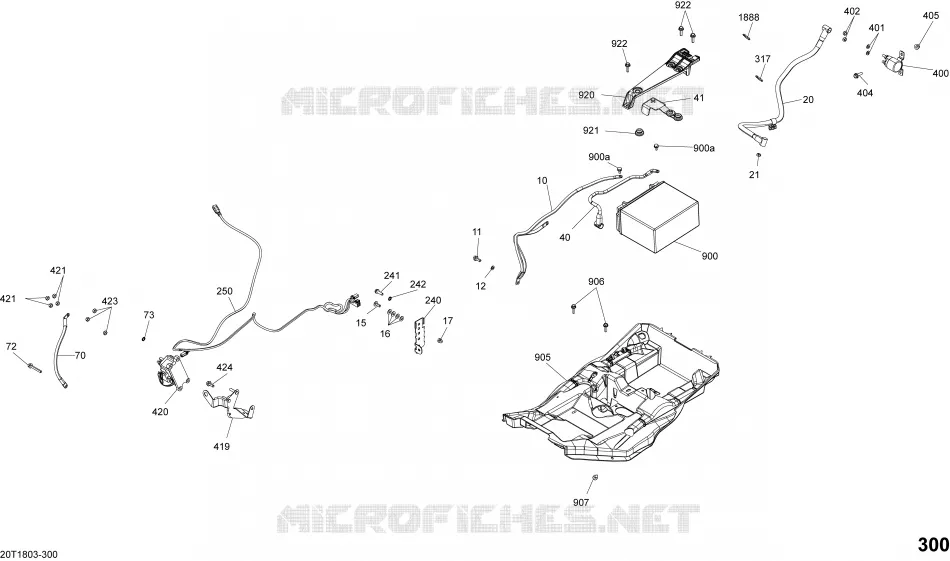 Electrical System Renegade All Package - Parts 300
