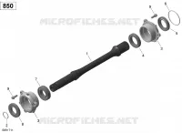Drive Shaft - 850 EFI