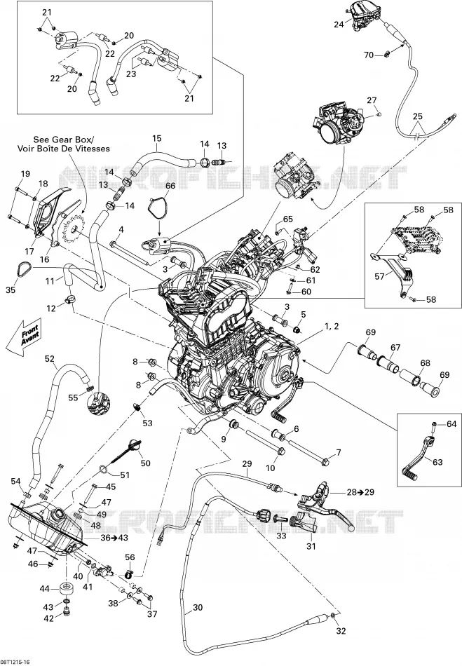 Engine And Engine Support