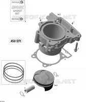 Cylinder And Piston