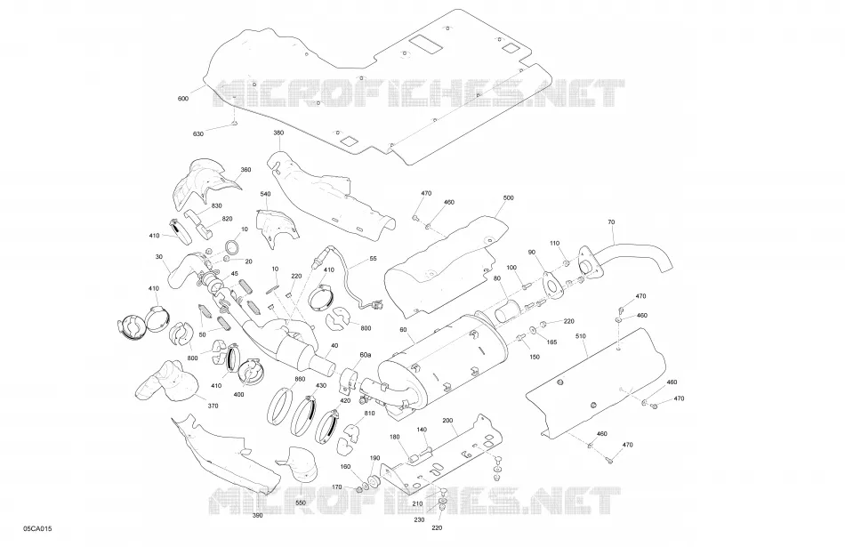 Moteur - Échappement