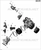 Air Intake Manifold And Throttle Body _18R1514