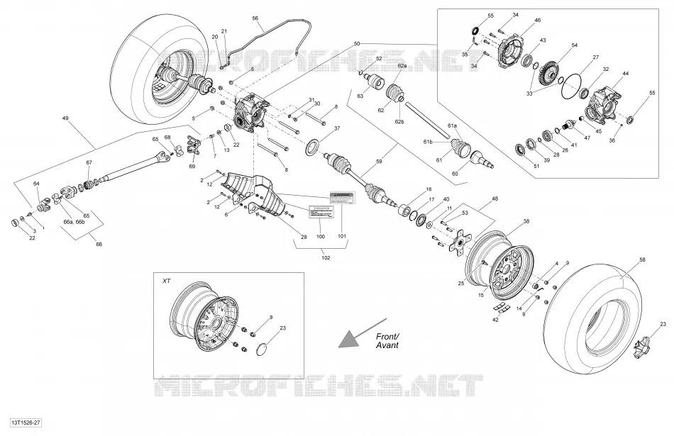 Drive System, Rear _13T1526