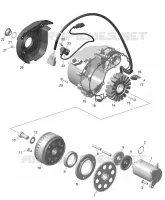 01- ROTAX - MAGNETO AND 0 STARTER