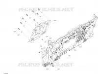Cab Interior - Back Wall Section