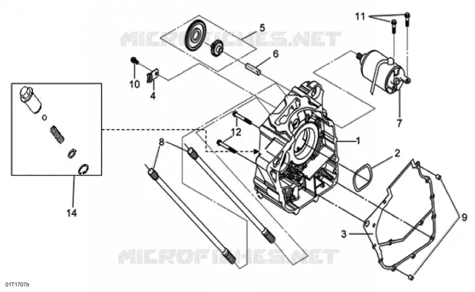 Right Crankcase Half