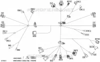 08- 0 - CONSOLE WIRING HARNESS - 710008430