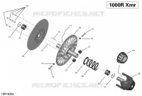 Transmission, Driven Pulley - XMR