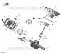 Crankshaft, Piston and Cylinder - Turbo