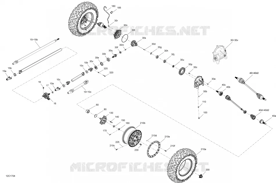 Drive System, Front