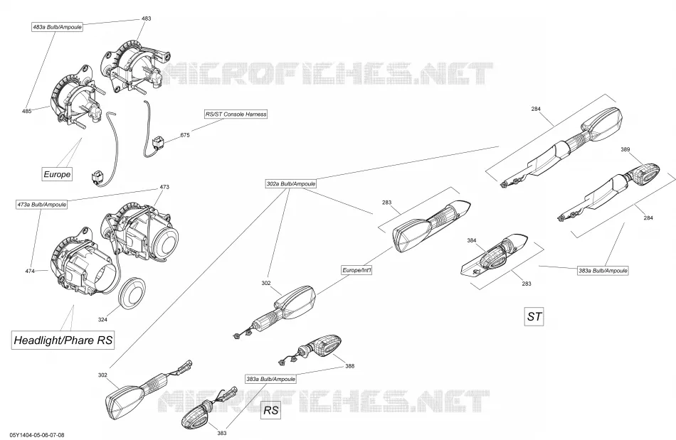 Accessoires Électriques Flasher_05Y1407