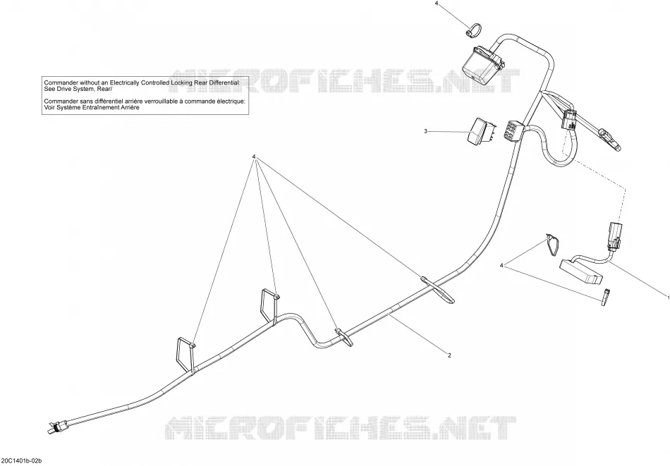 Electrical System - With Locking Rear Differential_20C1402b