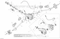 Drive System, Rear - With Locking Rear Differential_13C1402a