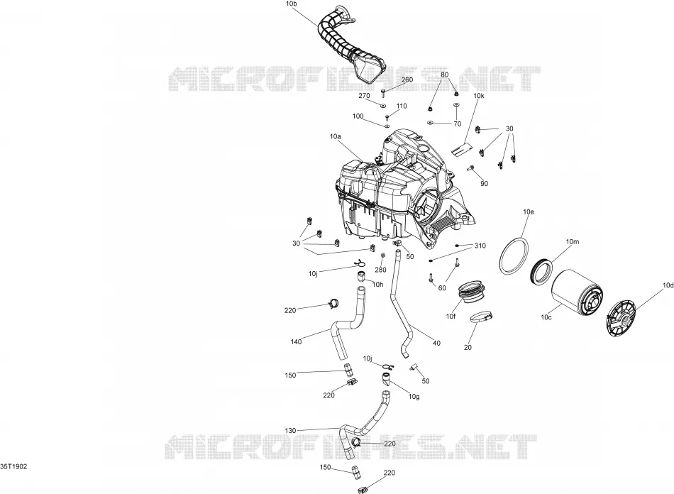 Air Intake - 450 EFI - T3