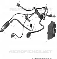 Engine Harness And Electronic Module - 450 EFI - T3 & International