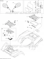 Front and Rear Trays STD