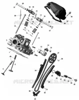 Rotax - Cylinder Head, Rear