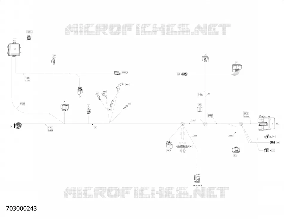 Electric - Main Harness - 710006763