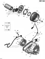 Magneto And Electric Starter