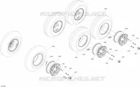 Wheels 6X6 - 450 EFI - STD