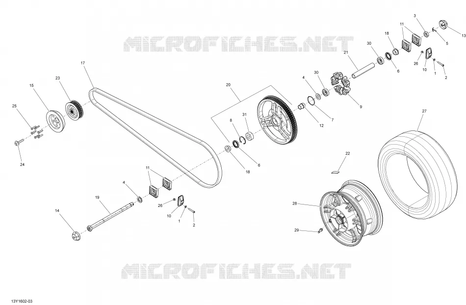 Drive System, Rear