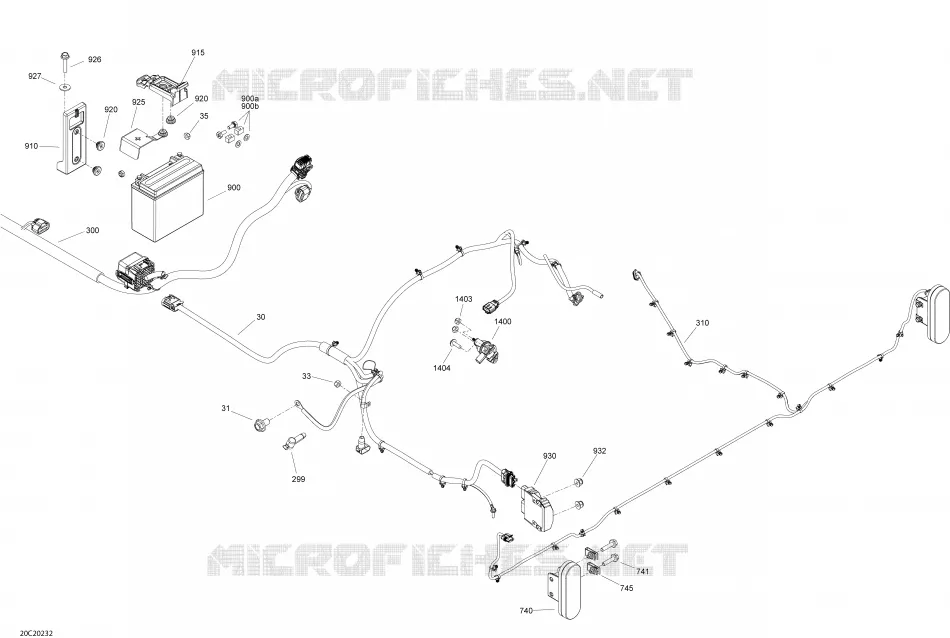 Electric - System - Rear Section