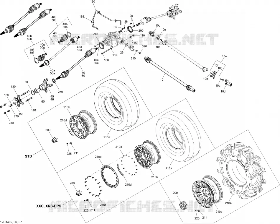 Drive System, Front _12C1406