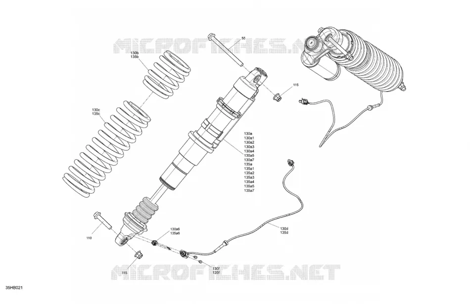 05- Suspension - Amortisseurs Avant