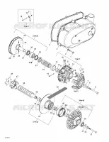 Belt And Engine Pulley
