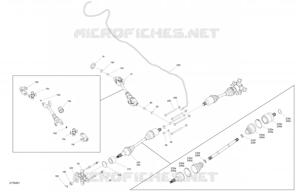 Drive - Rear Section - Common Parts