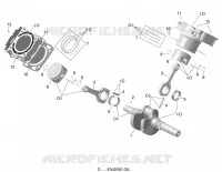 Rotax - Crankshaft, Piston And Cylinder