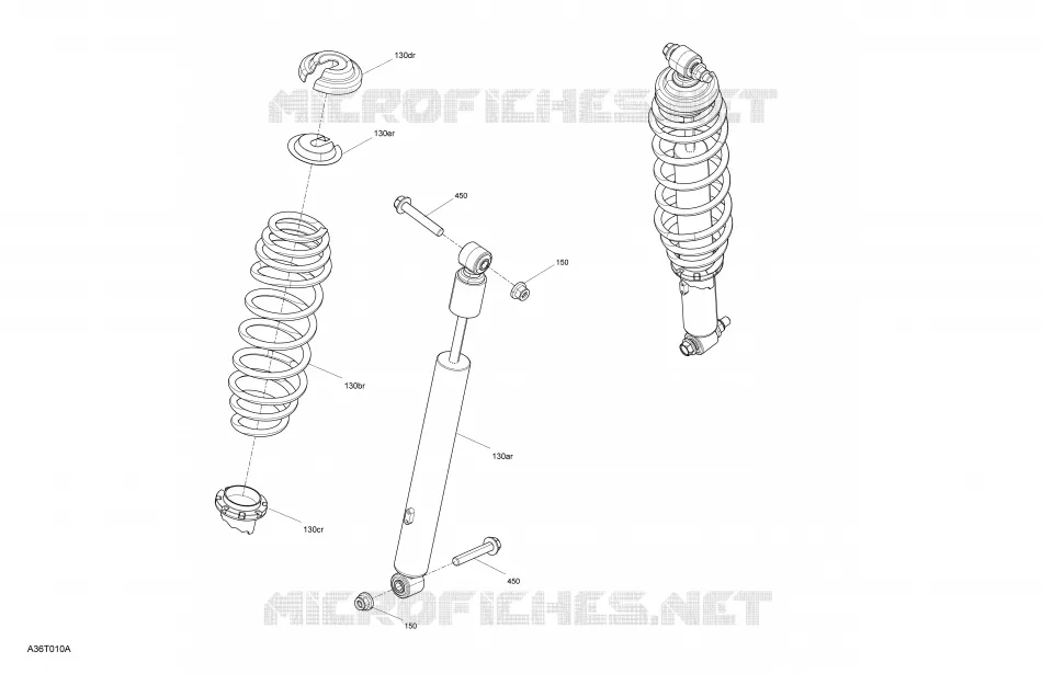 Suspension - Shocks - Rear Section - DPS
