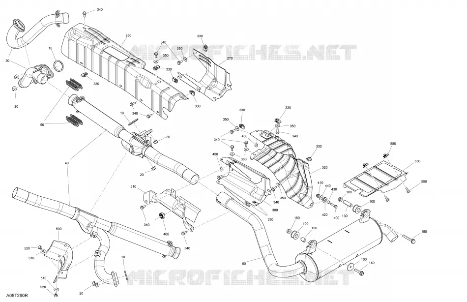 Engine - Exhaust - STD - DPS