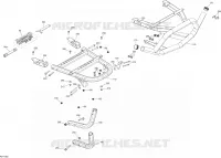 Rear Cargo Box - 650 EFI - 850 EFI