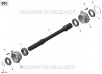 Drive Shaft - 850 EFI