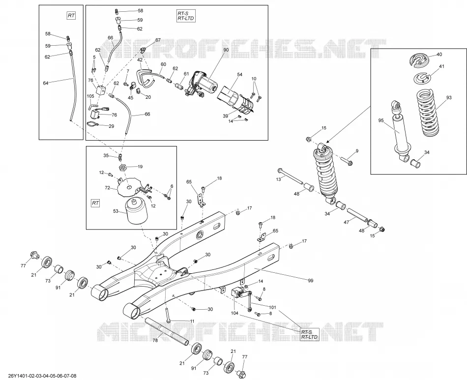 Suspension, Rear _26Y1402