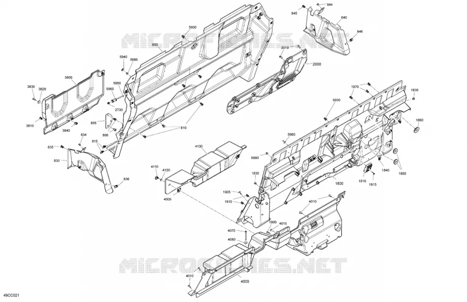 07- Cab Interior - Back Wall
