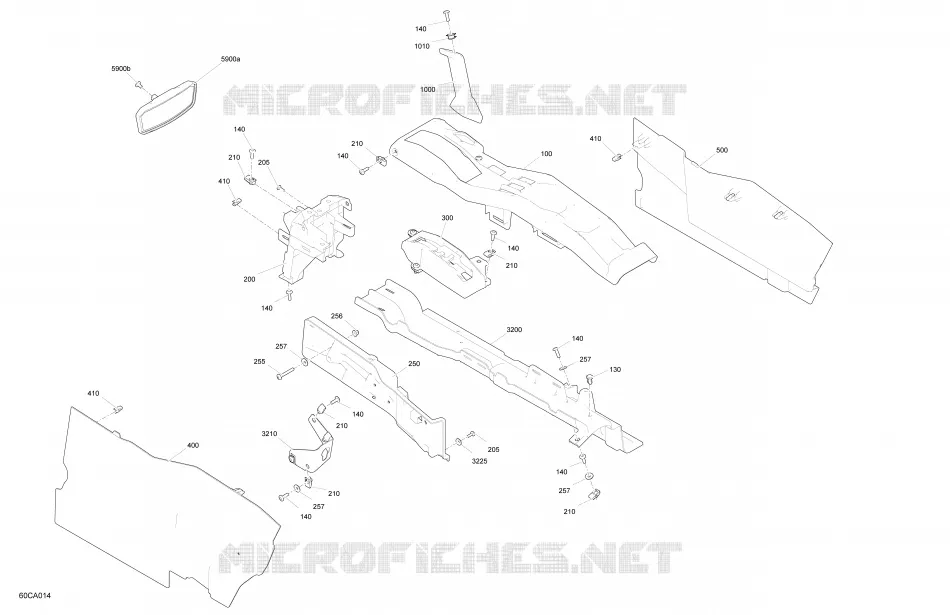 Carrosserie - Habitacle - Console Centrale