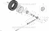 Drive System, Rear Drive Shaft & Final Drive + Wheel + Tire
