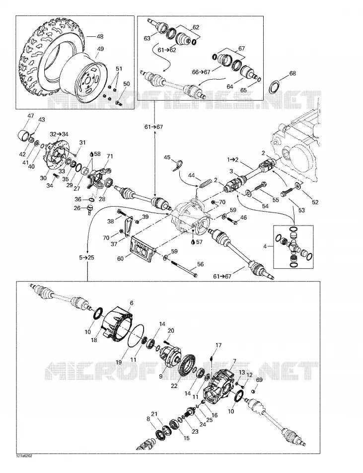 Drive System, Front