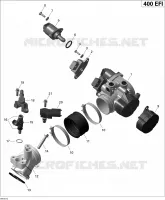 Air Intake Manifold And Throttle Body _18R1514