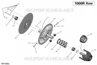 Transmission, Driven Pulley - XMR