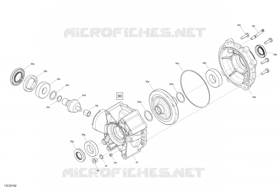 Rear Drive - Differential Parts